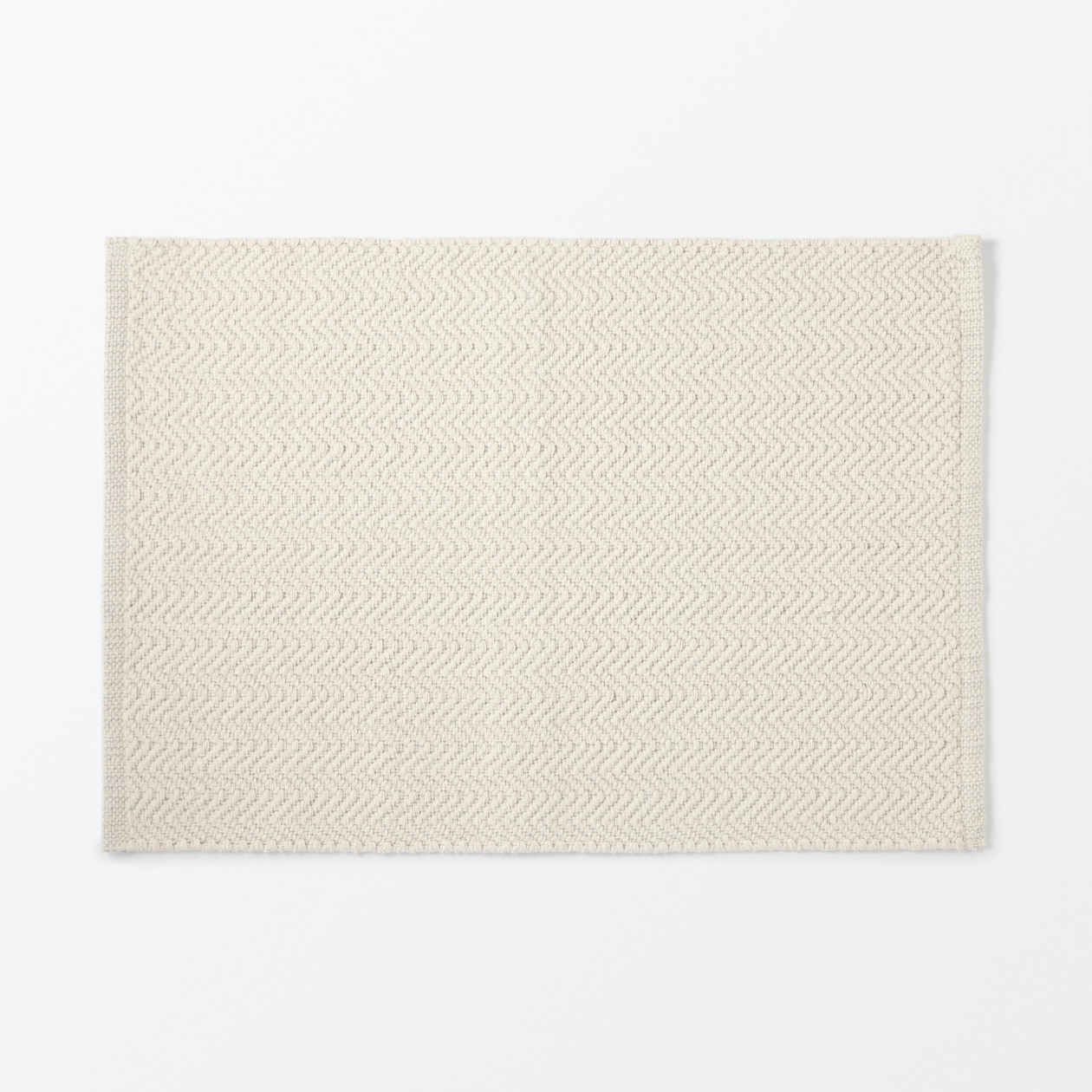 綿　手織りマット　５０×７５ｃｍ