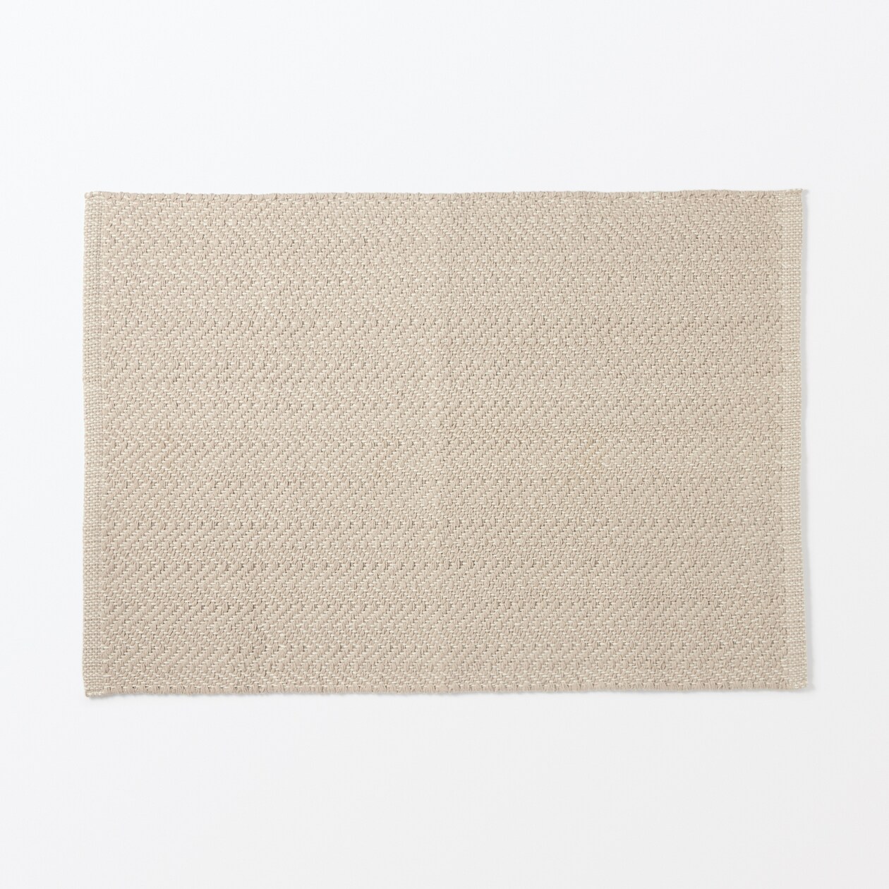 綿　手織りマット　５０×７５ｃｍ
