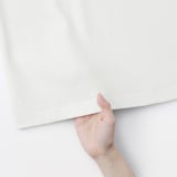 婦人　引き揃え天竺編みクルーネック長袖Ｔシャツ