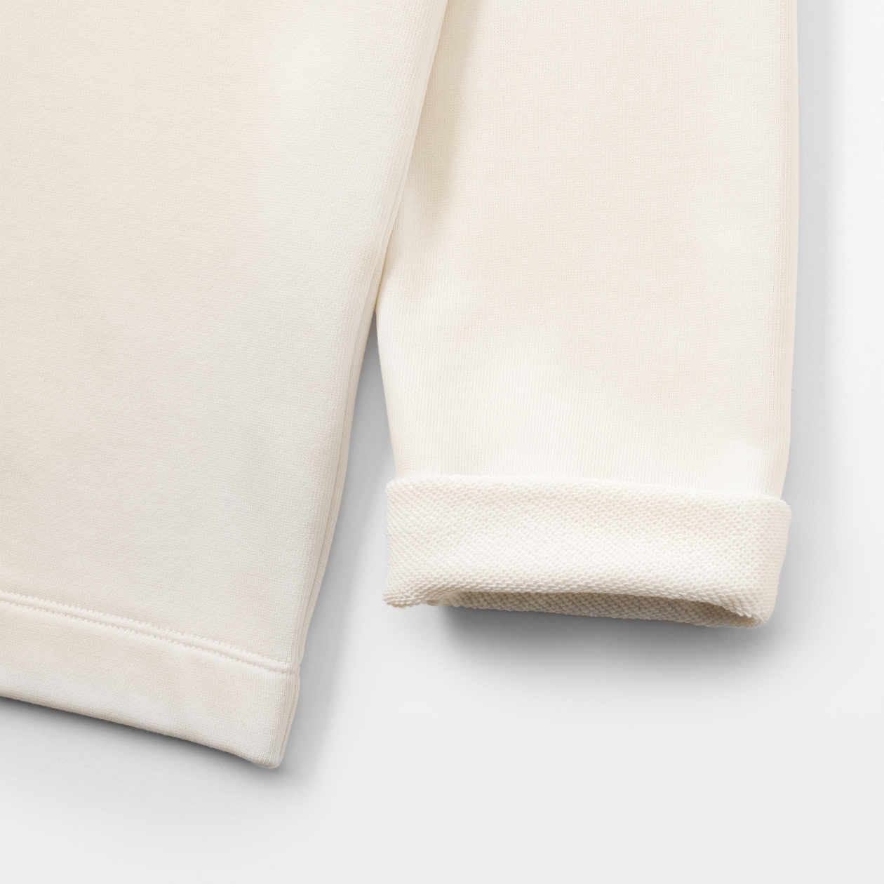 婦人　裏毛スウェットカーディガン