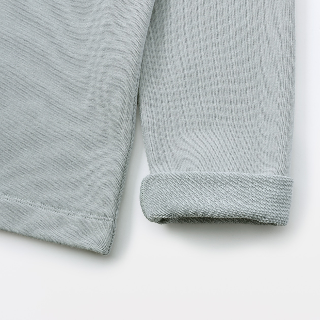 婦人　裏毛スウェットカーディガン