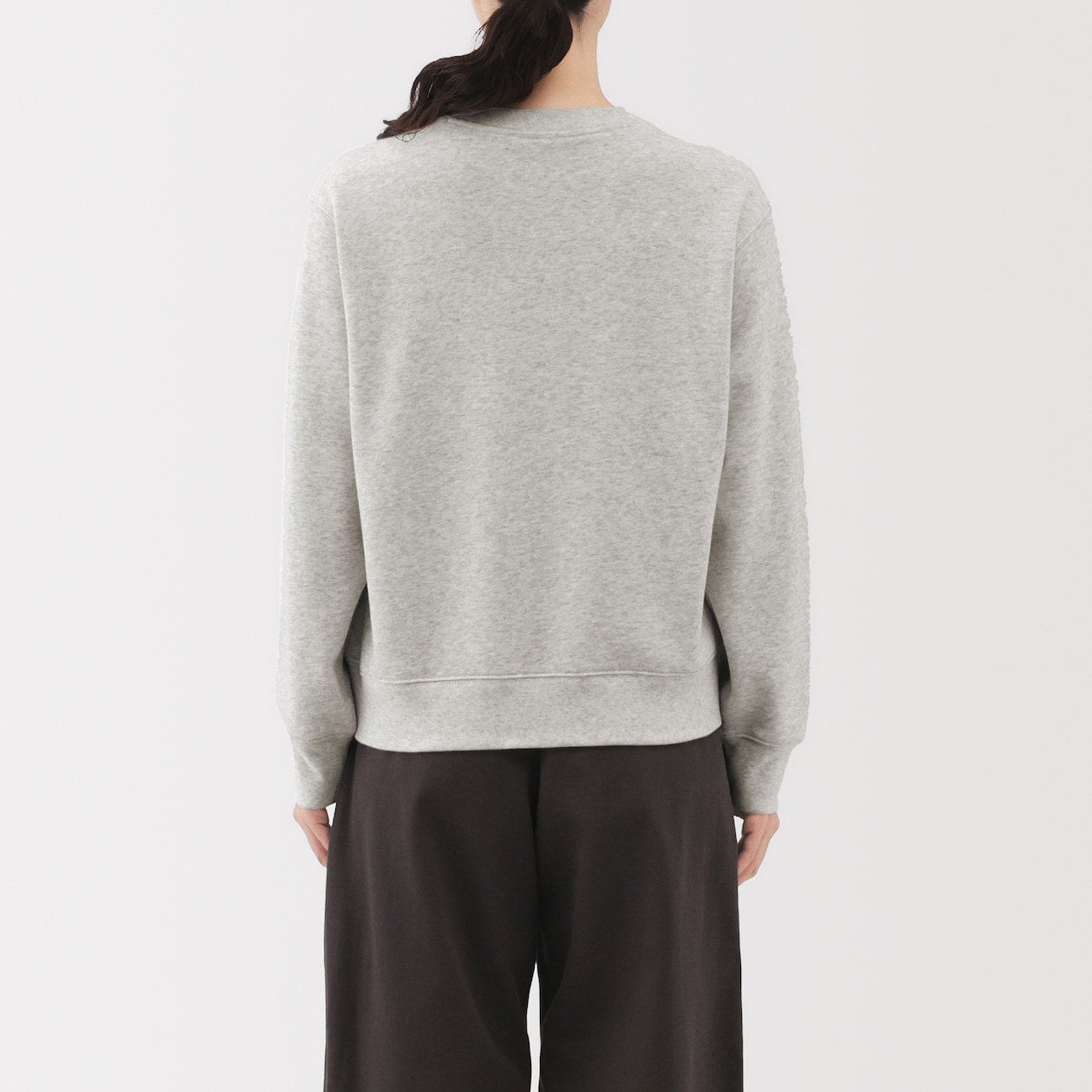 婦人　裏毛スウェットシャツ