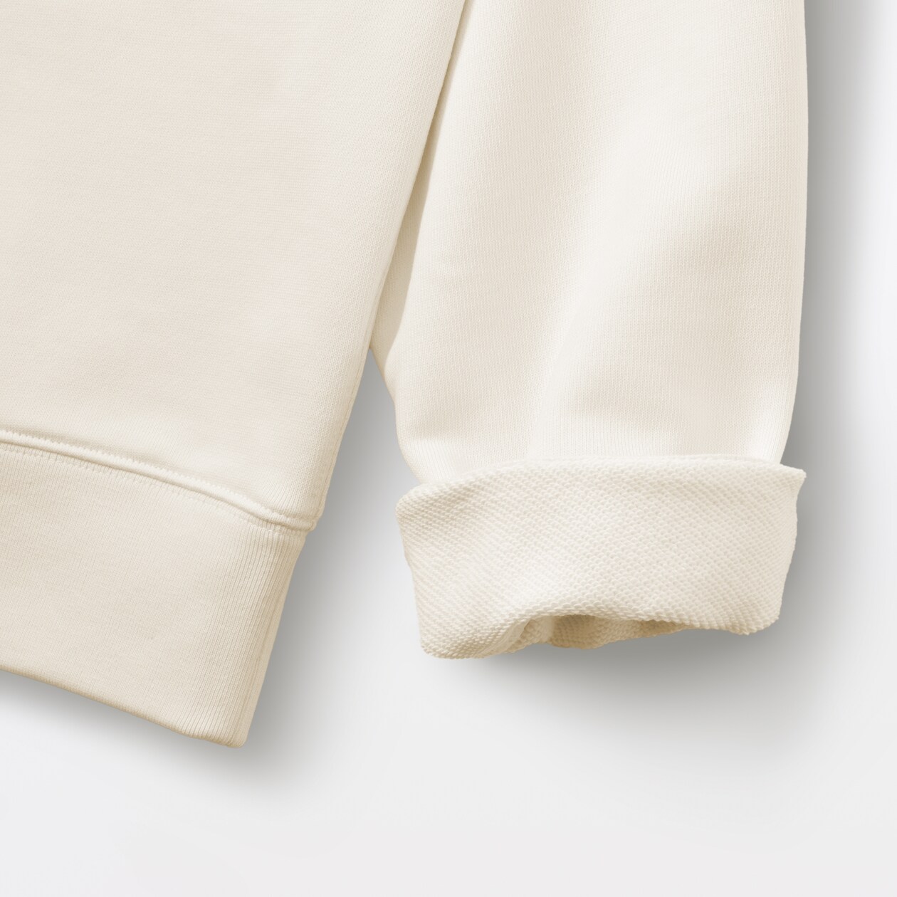 婦人　裏毛スウェットシャツ