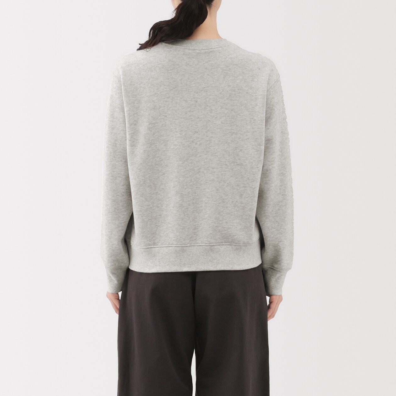 婦人　裏毛スウェットシャツ