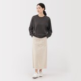 婦人　裏毛スウェットシャツ