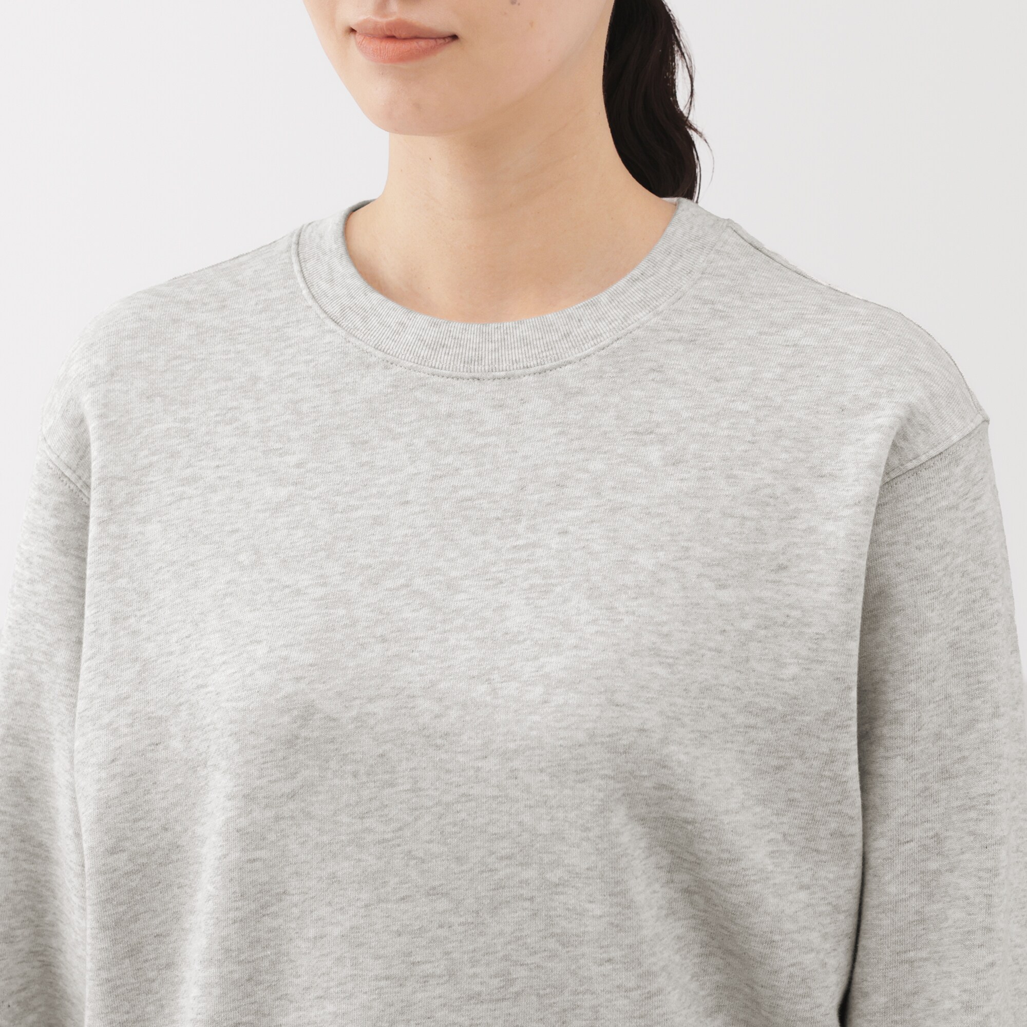 婦人　裏毛スウェットシャツ