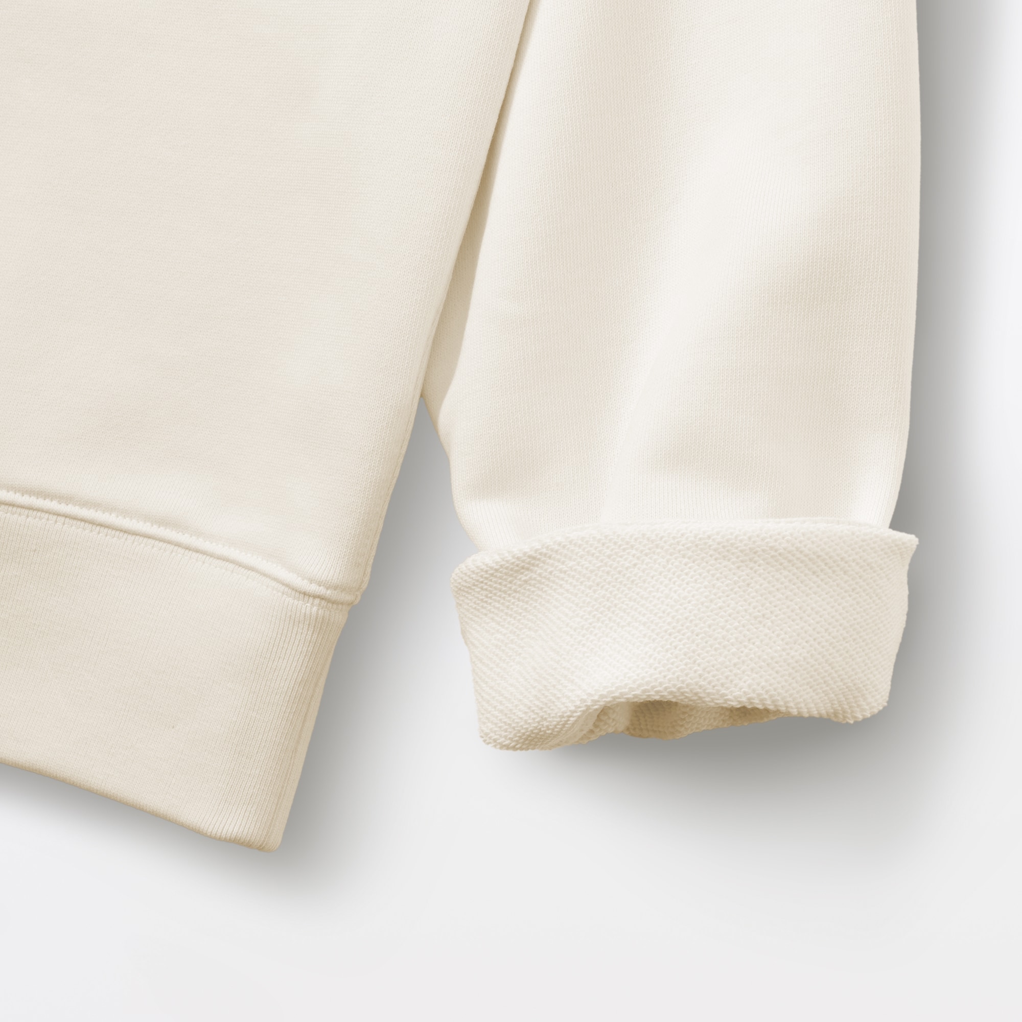 婦人　裏毛スウェットシャツ