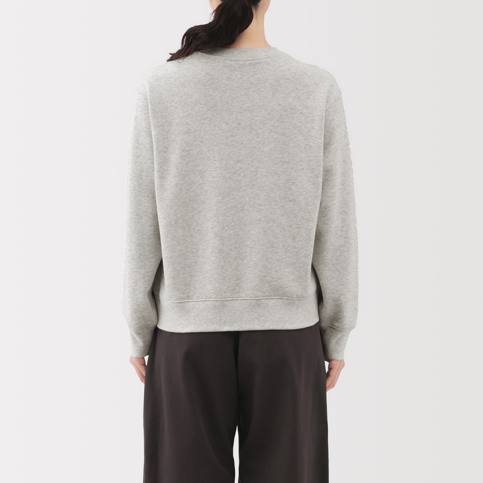 婦人　裏毛スウェットシャツ