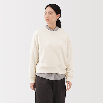 【８月中旬発売予定】婦人　裏毛スウェットシャツ