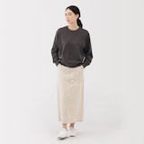 婦人　裏毛スウェットシャツ