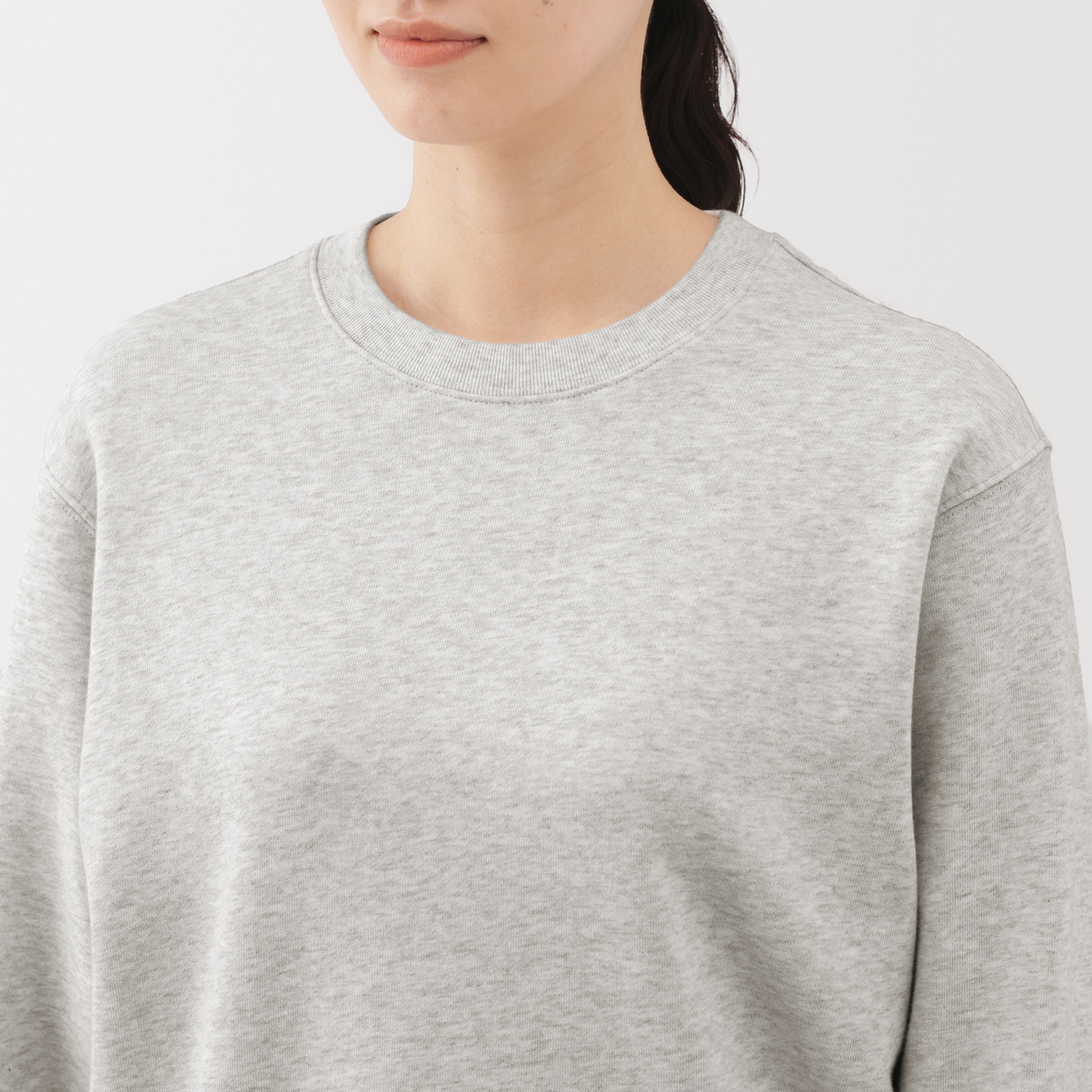 婦人　裏毛スウェットシャツ