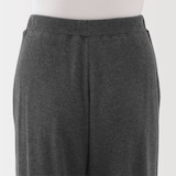 婦人　ワッフル編みパンツ