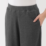 婦人　ワッフル編みパンツ