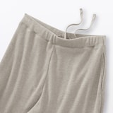 婦人　ワッフル編みパンツ