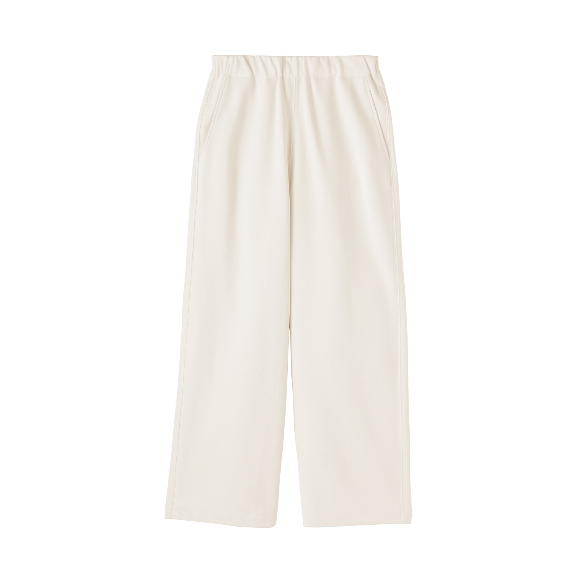 婦人　裏毛スウェットワイドパンツ