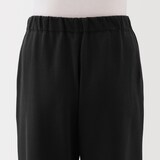 婦人　裏毛スウェットワイドパンツ