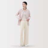 婦人　裏毛スウェットワイドパンツ