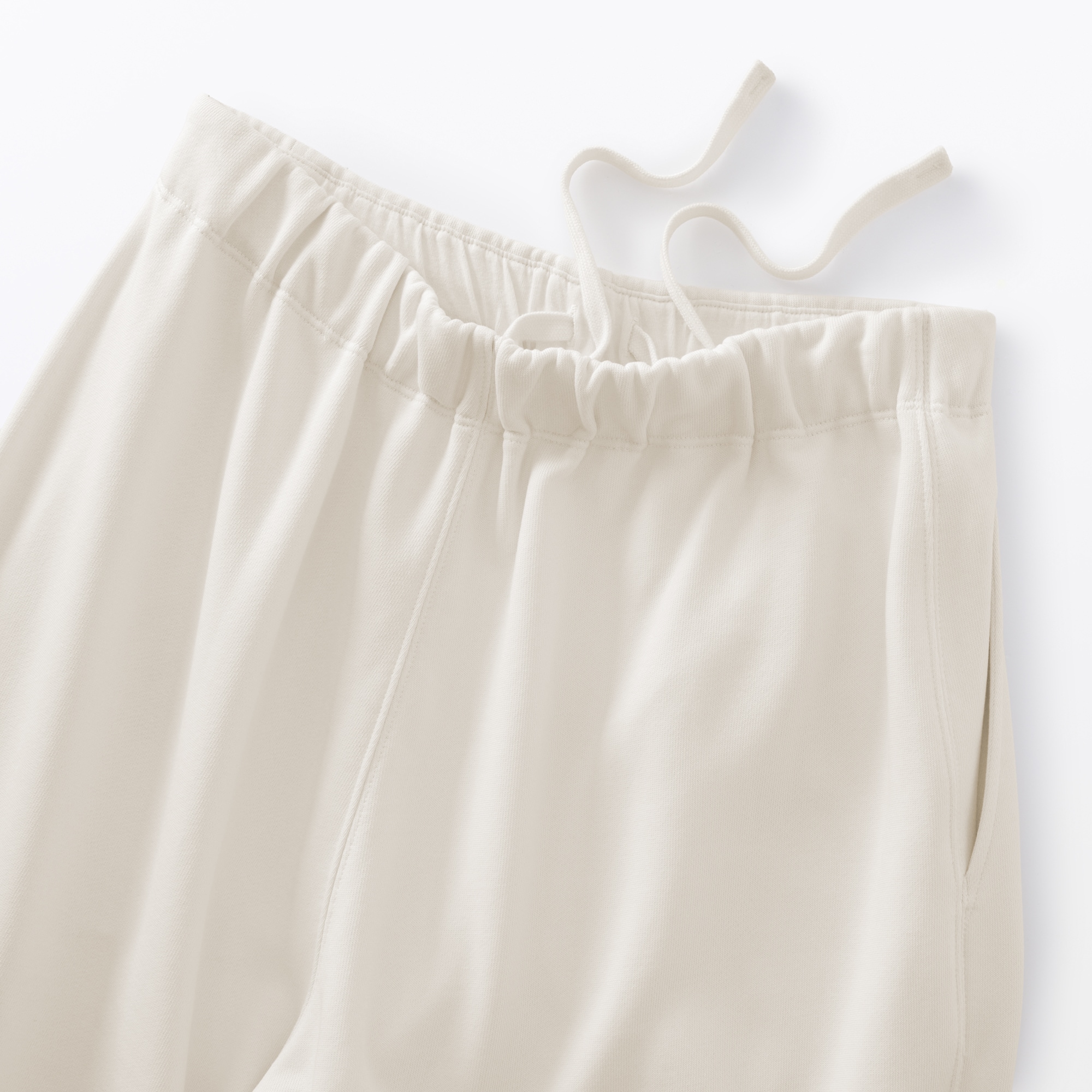 婦人　裏毛スウェットワイドパンツ