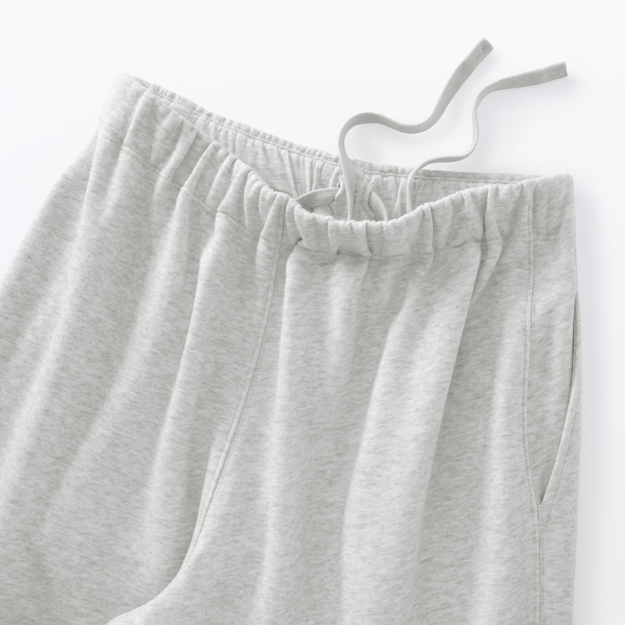 婦人　裏毛スウェットワイドパンツ