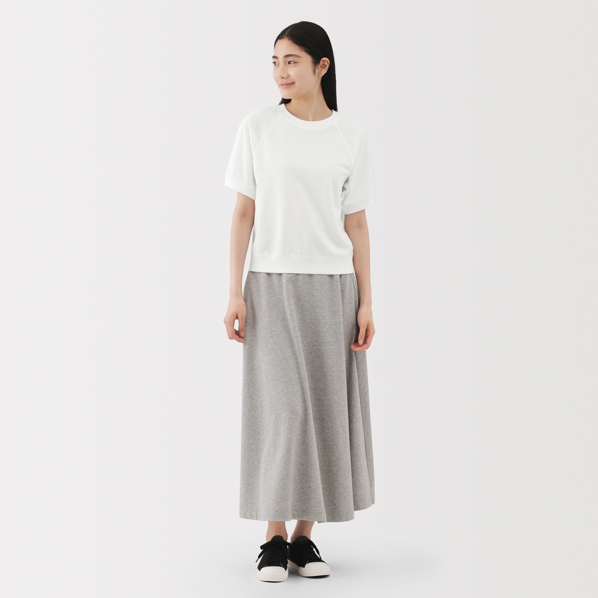 婦人　ライトスウェットクルーネック半袖Ｔシャツ