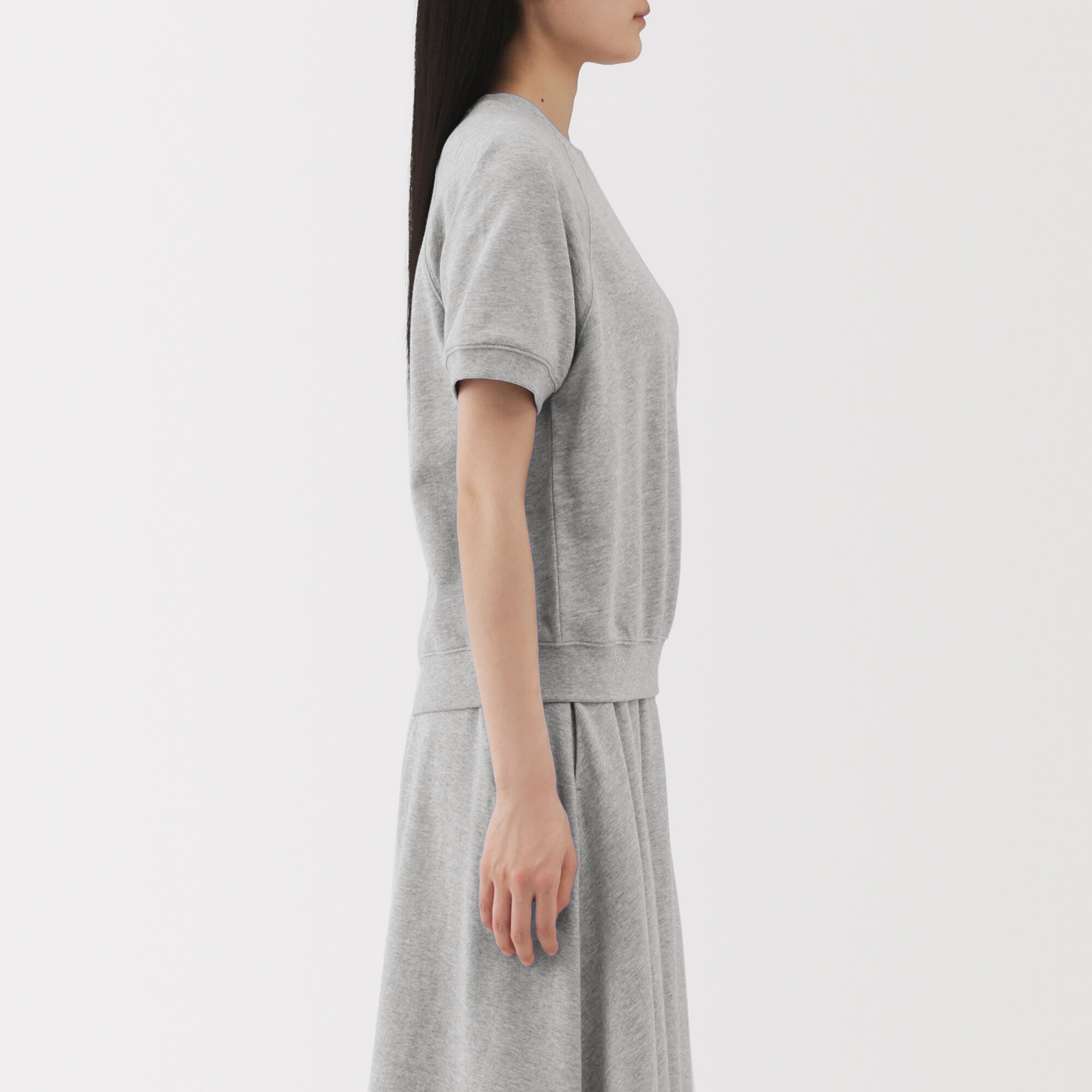 婦人　ライトスウェットクルーネック半袖Ｔシャツ