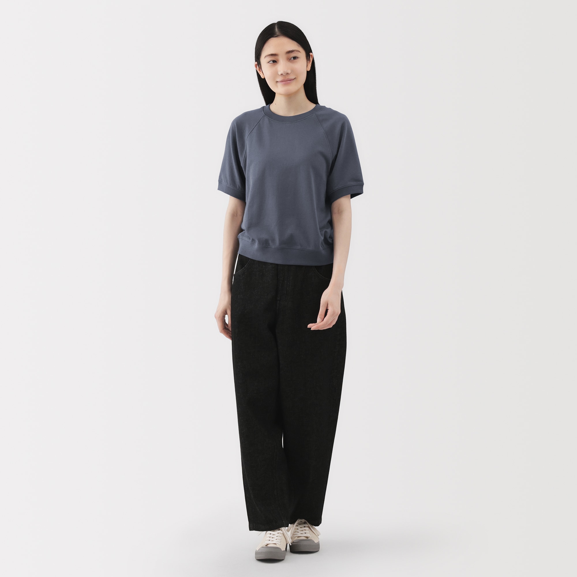 婦人　ライトスウェットクルーネック半袖Ｔシャツ