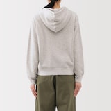 婦人　裏毛スウェットフルジップパーカ