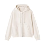 婦人　裏毛スウェットフルジップパーカ