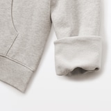 婦人　裏毛スウェットフルジップパーカ