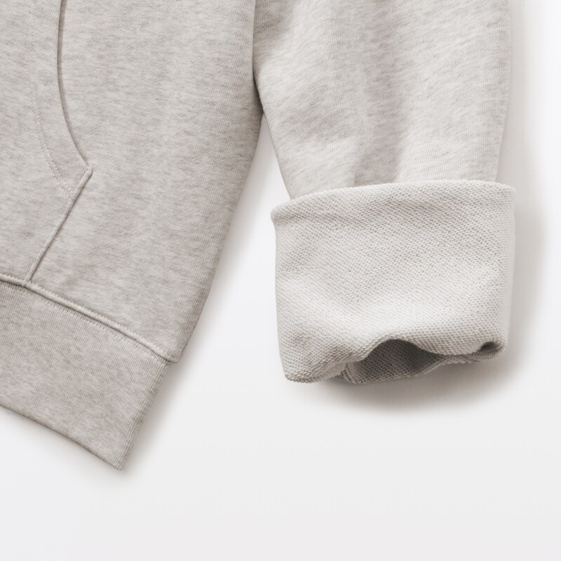 婦人　裏毛スウェットフルジップパーカ