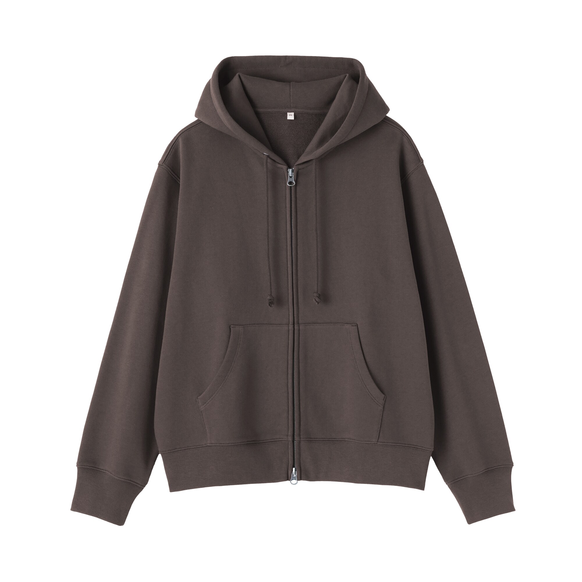 婦人　裏毛スウェットフルジップパーカ