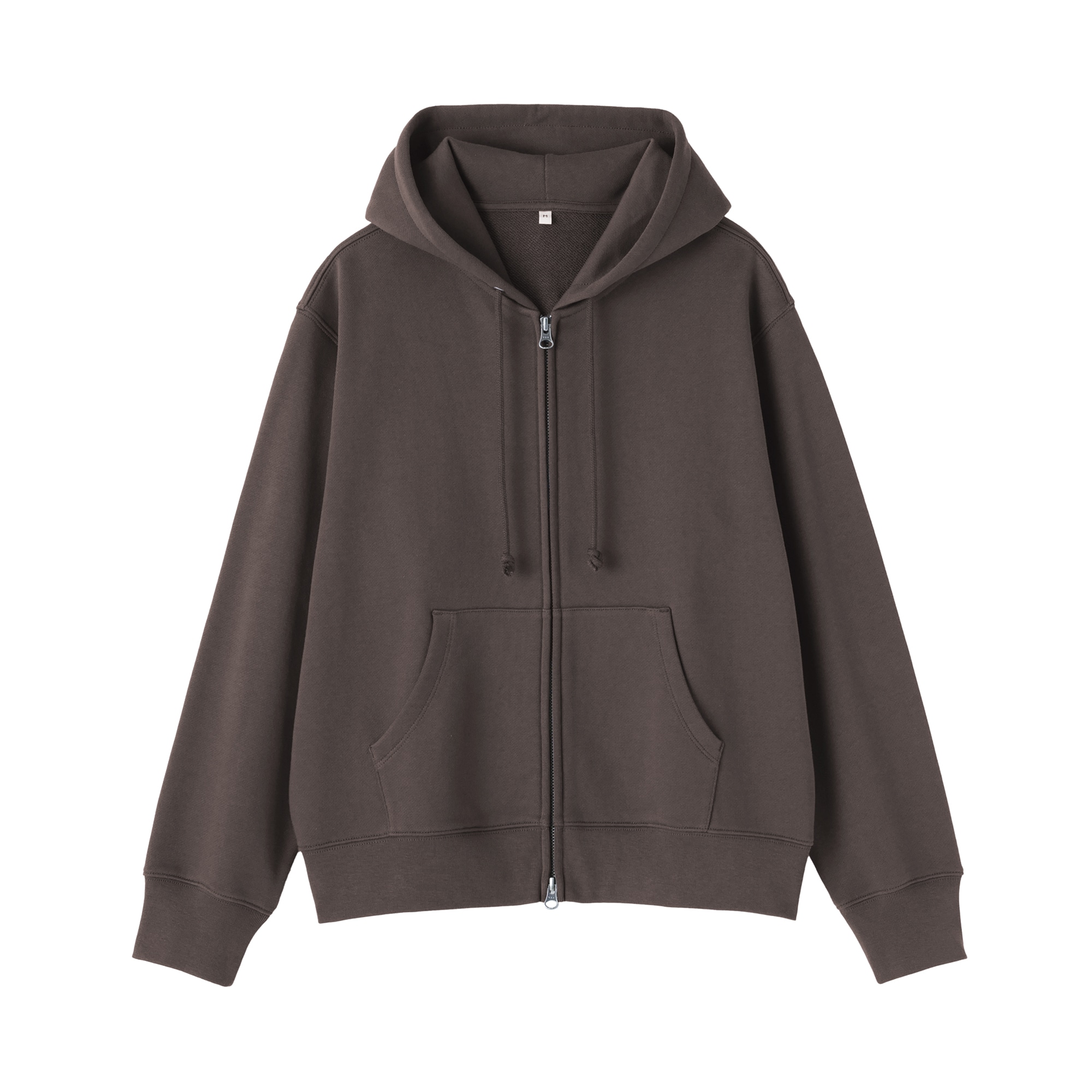 婦人　裏毛スウェットフルジップパーカ