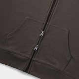 婦人　裏毛スウェットフルジップパーカ