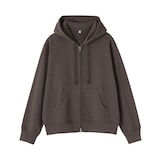 婦人　裏毛スウェットフルジップパーカ