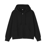 婦人　裏毛スウェットフルジップパーカ