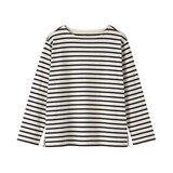 婦人　太番手ボートネック長袖Ｔシャツ