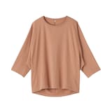 婦人　ライトスウェット七分袖プルオーバー