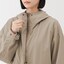 婦人　撥水ＵＶカットフードロングコート