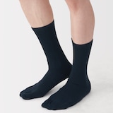 紳士　足なり直角　隠れ５本指靴下