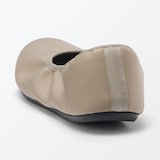 婦人　撥水フラットバレエシューズ