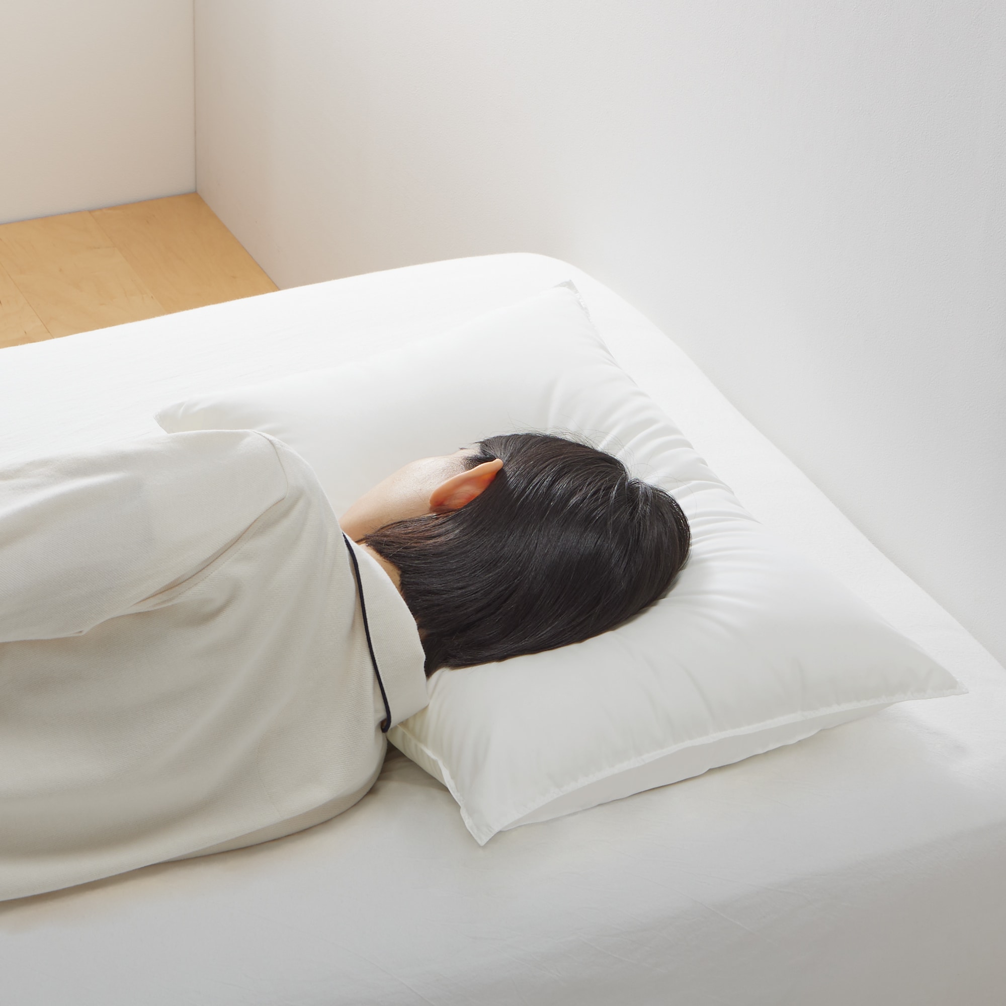 防ダニ 洗えて乾きやすい ふんわりやわらかまくら 43×63cm