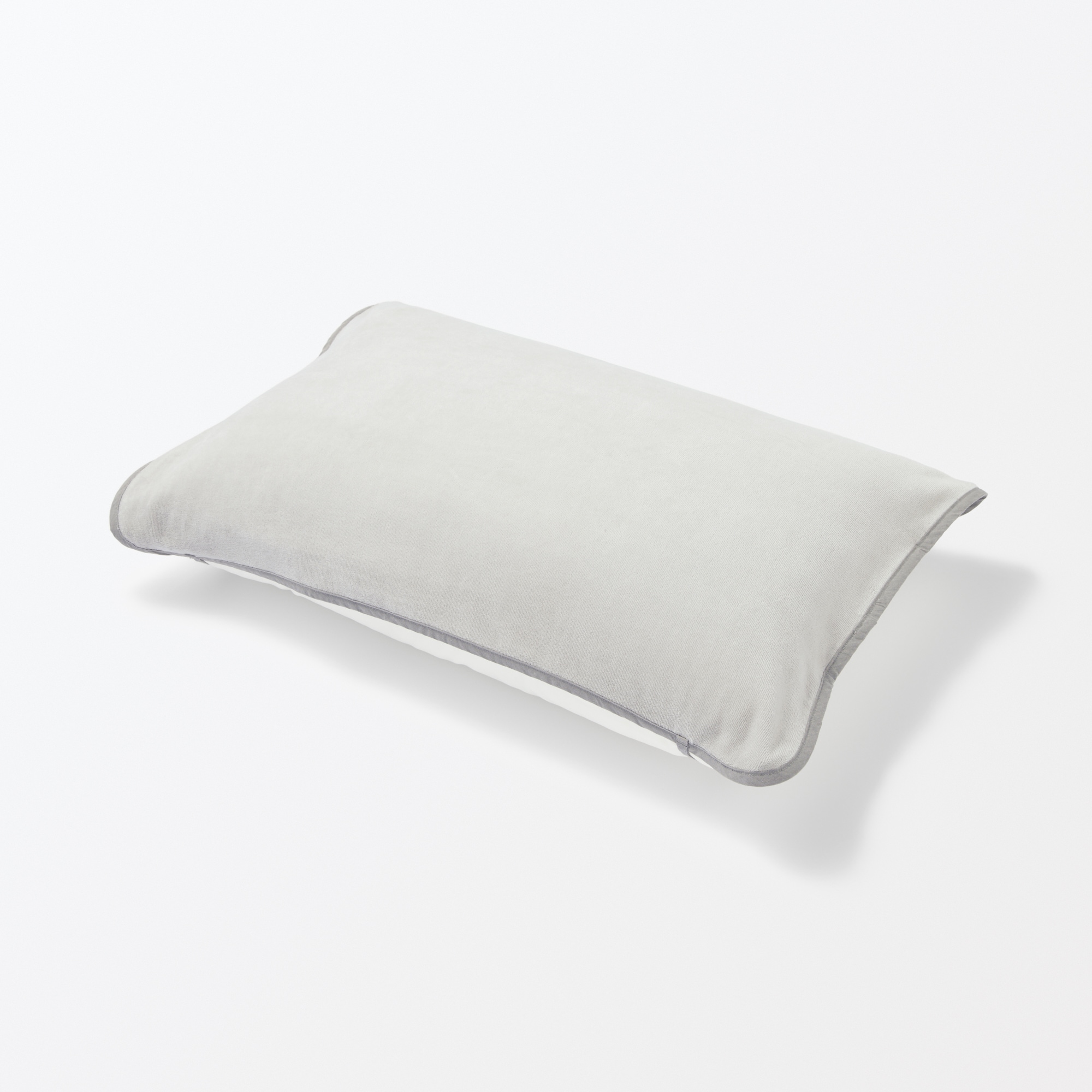 綿ガーゼ　綿混ベロア　リバーシブルまくらパッド