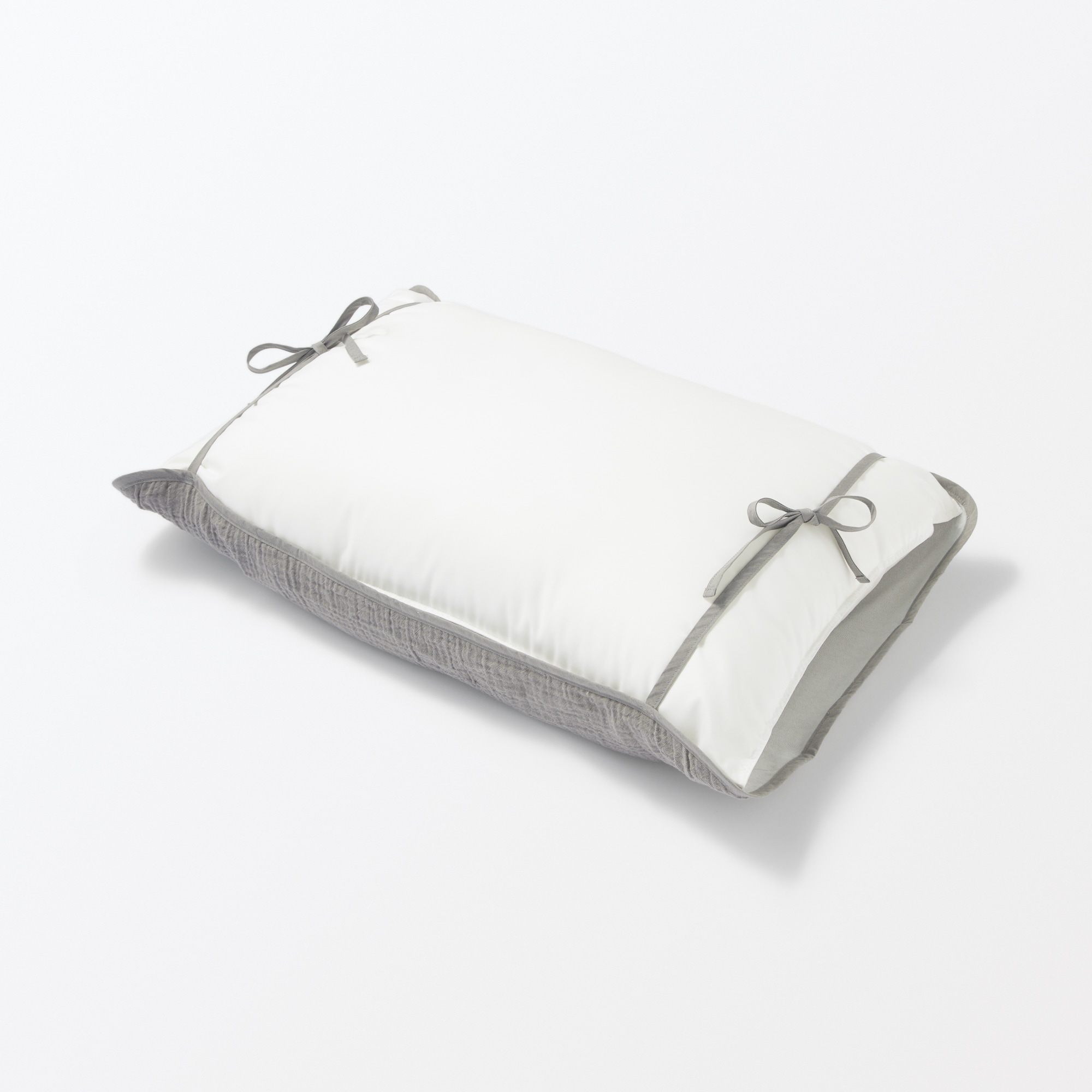 綿ガーゼ　綿混ベロア　リバーシブルまくらパッド