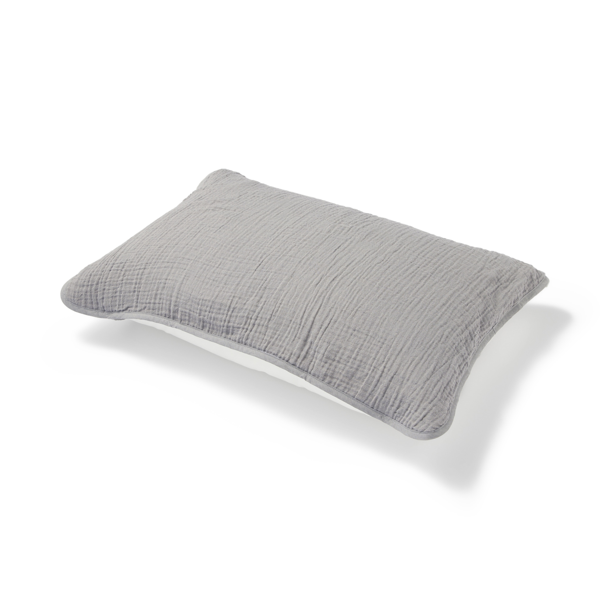 綿ガーゼ 綿混ベロア リバーシブルまくらパッド | 無印良品