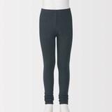 キッズ　ストレッチリブ編み　レギンス（十分丈）