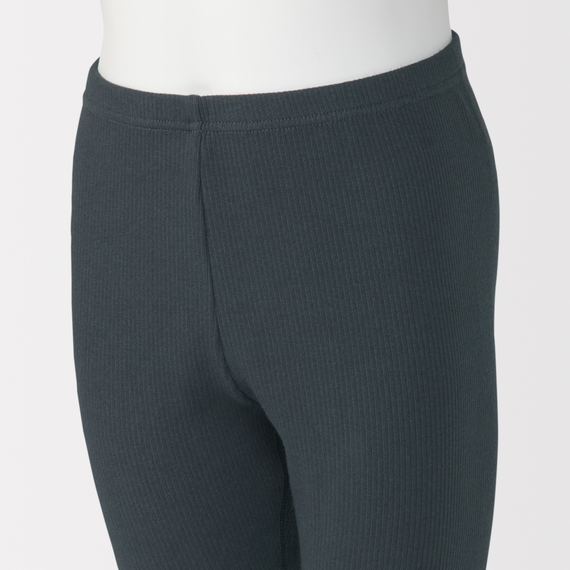 キッズ　ストレッチリブ編み　レギンス（十分丈）