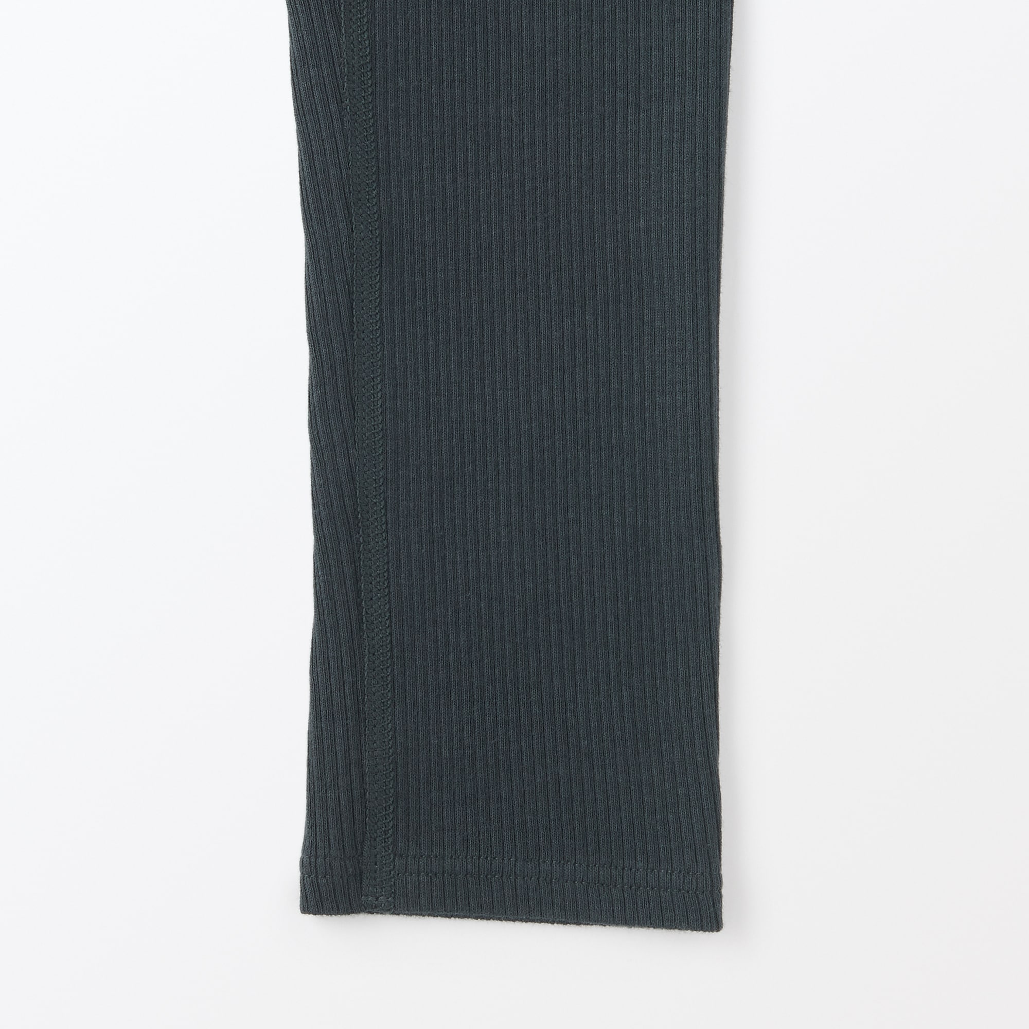 キッズ　ストレッチリブ編み　レギンス（十分丈）