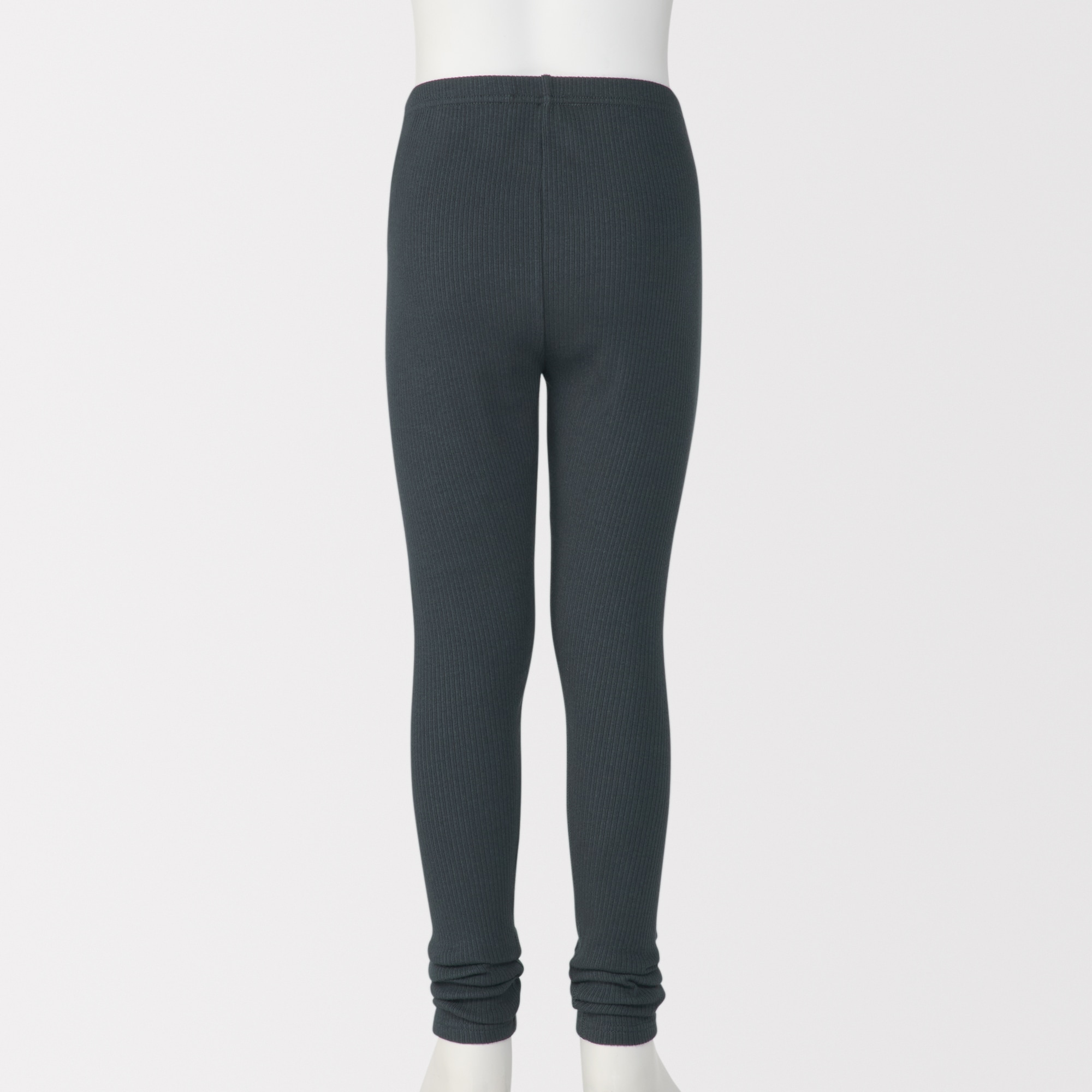 キッズ　ストレッチリブ編み　レギンス（十分丈）