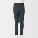 キッズ　ストレッチリブ編み　レギンス（十分丈）