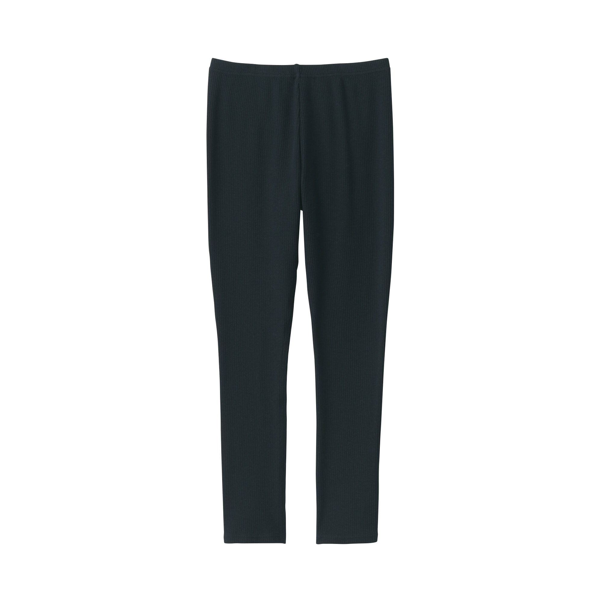 キッズ ストレッチリブ編み レギンス（十分丈） | 無印良品